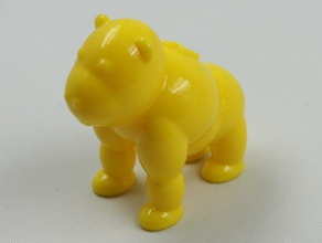 gorilla nt animals toys games nikoss 3d print model - Mito3D