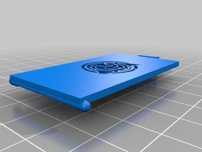 electric guitar battery hatch music 3d print model - Mito3D