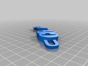 charl anillo de claves llaveros personalizado 3d print model - Mito3D