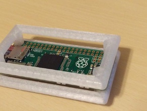 raspberry pi zero bumper gadgets 3d print model - Mito3D