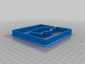 hog-basierten cookie-cutter Küche Essen angepasst 3d print model - Mito3D