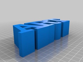 a arte outros personalizado 3d print model - Mito3D