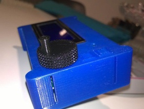exibir manivela botão 3d a impressora os acessórios display lcd potenciômetro de radds 3d print model - Mito3D