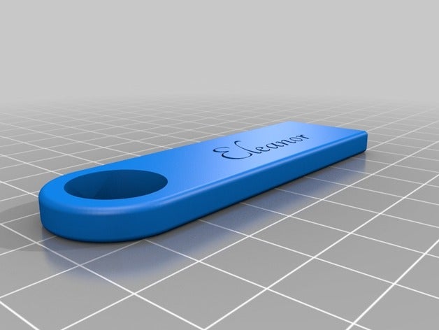 eleanor accessoires personnalisé 3D print model - Mito3D