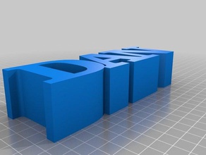 dan outros personalizado 3d print model - Mito3D
