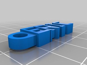 sleutel eric - Organisation angepasst 3d print model - Mito3D