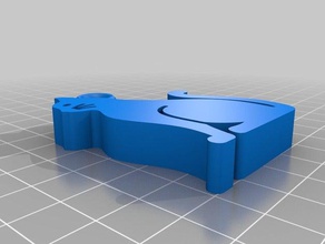 gr4 oturan kedi Anahtarlık 3d print model - Mito3D