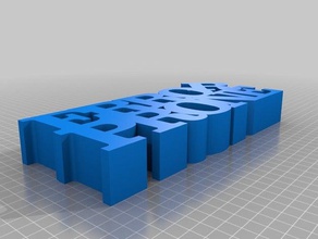 propenso a errar las esculturas personalizado 3d print model - Mito3D