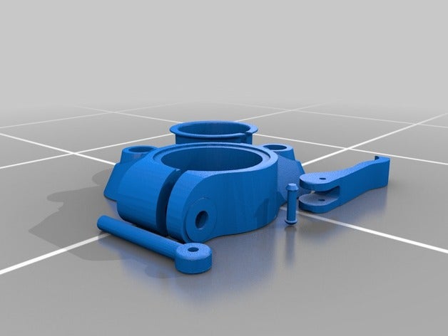 tube clamp flange other 3D print model - Mito3D