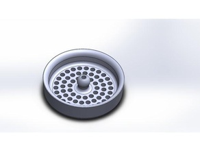 mutfak lavabo drenaj filtresi güncellendi yemek yiyecek toplayıcı stoper 3d print model - Mito3D