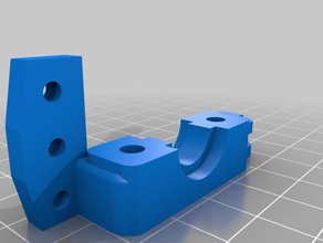 e3d v6 bowden bltouch clamp prusa printer parts 3d print model - Mito3D