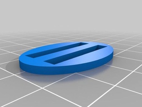 my customized parametric buckle accessories 3d print model - Mito3D