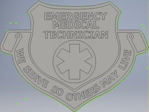 para que outros possam viver a arte de emergência médica ems emt 3d print model - Mito3D