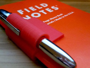 field notes pen clip office 3d print model - Mito3D