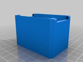 meu personalizados magnético com dobradiça caixa contentores 3d print model - Mito3D