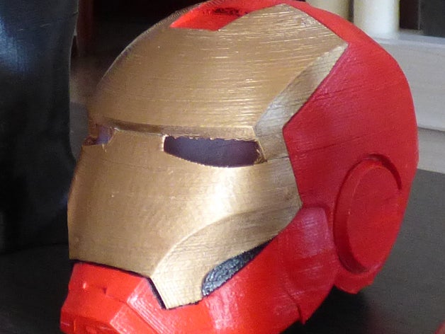 iron man sculptures bust casco florero flowerpot head helmet superhero superheroe 3D print model - Mito3D