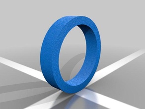 bed leveling ring 3d printing tests 3d print model - Mito3D