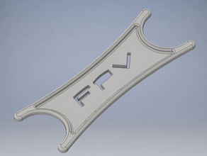 organizer per cavi clip fpv 80mm rc veicoli 3d print model - Mito3D