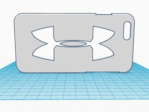 iphone 6 Fall under armour mobile 3d print model - Mito3D