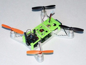 micro h-quadcopter fpv üst plaka rc araç gerçek mikro kamera quadcopter spektrum va1100 walkera tx5805 3d print model - Mito3D