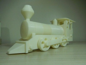 locomotive mechanical toys parts wheel modeltrains model trains railway 3d print model - Mito3D