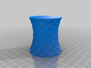 il mio personalizzato poligono vaso di coppa del braccialetto generatore arredamento 3d print model - Mito3D