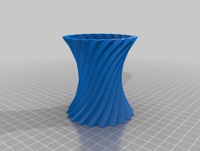 il mio quadrato su misura vaso di coppa del braccialetto generatore arredamento 3d print model - Mito3D