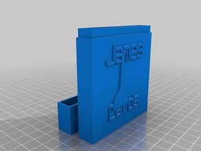 james 25 Karton office angepasst 3d print model - Mito3D