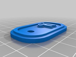 k Schlüsselanhänger kundengebundene 3d print model - Mito3D