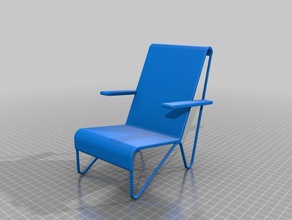 buegel stoel cadeira office de escritório 3d print model - Mito3D
