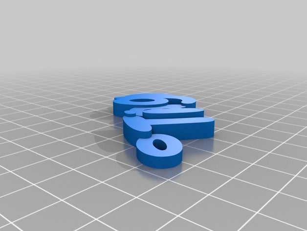 tiago organização personalizado 3D print model - Mito3D