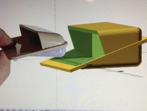 Trockner Türgriff 3d drucken openscad 3d print model - Mito3D