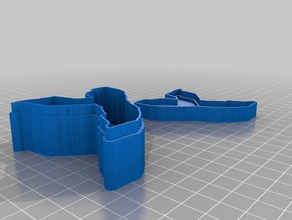 mon personnalisée de la boîte les conteneurs 3d print model - Mito3D