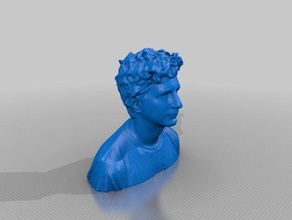 dunkle Tangente Skulpturen 3d print model - Mito3D