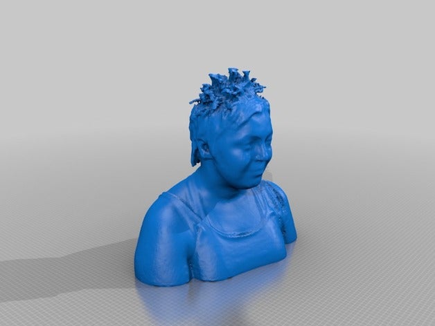 stacey bancos esculturas 3D print model - Mito3D