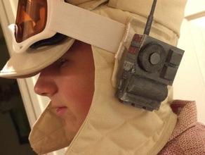 hoth rebel trooper sombrero cosa de radio disfraz 3d print model - Mito3D