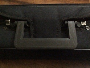 dava bağlama kolu diğer kısa bir durumda evrak çantası keman 3d print model - Mito3D