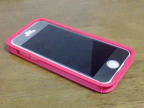 iphone 5s caso emblema 3d la impresión 5e 5se iphone5s iphone5se del 3d print model - Mito3D