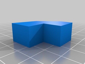 slim 2x2x2 décagonale prisme puzzles 3d print model - Mito3D