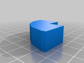slim 2x2x2 heptadecagonal prisme puzzles 3d print model - Mito3D