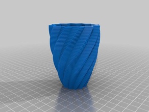 vase trudy decor customized 3d print model - Mito3D