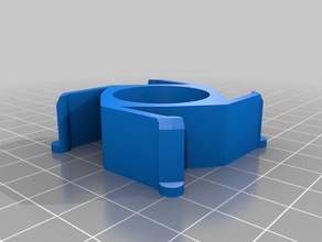 adaptador de bq cola prusa hephestos tubo 3d la impresora partes personalizado 3d print model - Mito3D