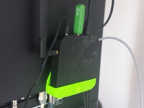 minix neo x8 plus holder wall back tv gadgets
