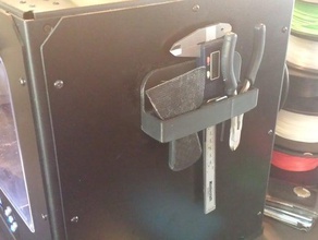 tool rack flash forge creator pro 3d printer accessories 3d print model - Mito3D