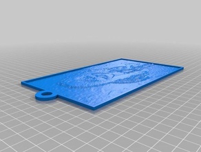 naomi 2d a arte personalizado 3d print model - Mito3D