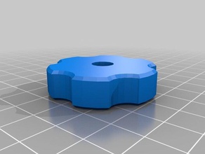 my customized thumb knob metric hand tools 3d print model - Mito3D