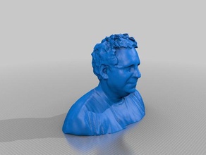 kevin mitnick sculture 3d print model - Mito3D