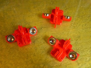 kossel roten Wagen 3d Drucker Teile delta magnetische opto optoendstop 3d print model - Mito3D
