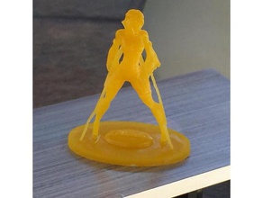 akiko remix sculptures girl stl woman 3d print model - Mito3D