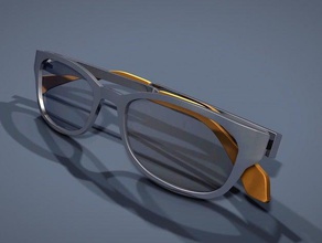 óculos de gafas a moda 3dmodel Impressora 3d arte hipster thing-o-matic 3d print model - Mito3D